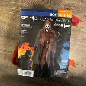 Viper Face Child Costume - Red